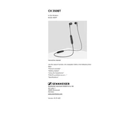 Sennheiser CX 350BT SEBT1