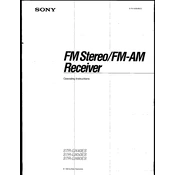 Sony STR-GX40ES manual cover