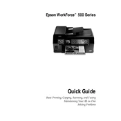 Epson WorkForce 500 manual cover