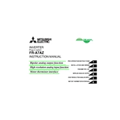 Mitsubishi Electric FR A7AZ manual cover