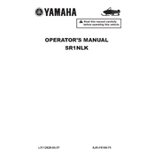 Yamaha SR1NLK 2019 manual cover