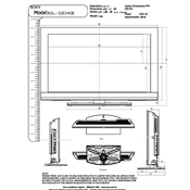 Sony KDL-32EX40B manual cover