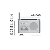 Roberts SolarDAB 1 DAB 2008 manual cover