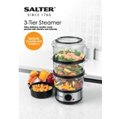 Salter EK2726Z 3-Tier Steamer manual cover