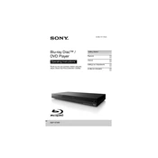 Sony BDP-S7200 manual cover