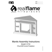 Realflame 3750 manual cover