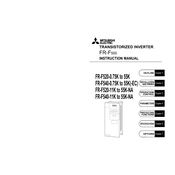 Mitsubishi Electric FR F500 manual cover