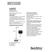 Beldray LA024855PURWK2 Carpet Sweeper manual cover