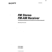 Sony STR-D865 manual cover