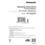 Panasonic ET-RQ50K manual cover