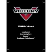 Polaris Victory Tour, Magnum,Ness Signature manual cover