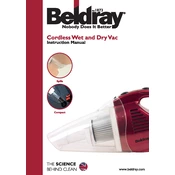 Beldray BEL0153 Cordless Wet and Dry Vac manual cover