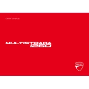 Ducati Multistrada 1260 2019 manual cover