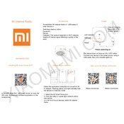 Xiaomi Mi Internet Radio WLSYJ01CM manual cover