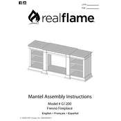 Realflame G1200 manual cover