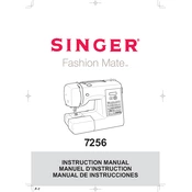 Singer 7256 manual cover