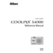 Nikon Coolpix S4300 manual cover