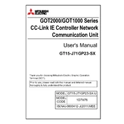 Mitsubishi Electric GT15 J71GP23 SX manual cover