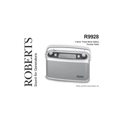 Roberts R9928 Classic 928 Analogue 0 manual cover