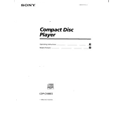 Sony CDP-CX88ES manual cover