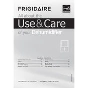 Frigidaire FFAP5033W1 manual cover