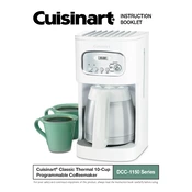 Cuisinart DCC-1150BK manual cover