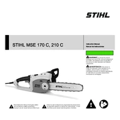 Stihl MSE 170 C-BQ MSE 210 C-BQ C manual cover