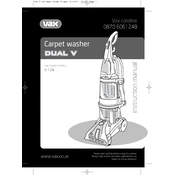 Vax V-124 manual cover