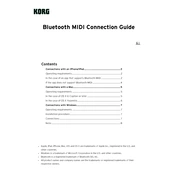 KORG BLE-MIDI Driver manual cover