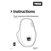 Thule Yepp Nexxt Mini Windscreen 12080903 manual cover