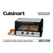 Cuisinart TOB-50 manual cover