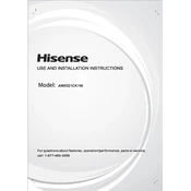 Hisense AW0621CR1W manual cover