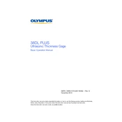 Olympus 38DL Plus manual cover