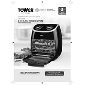 Tower B&M 5in1 11L AirFryer Oven 357961 manual cover