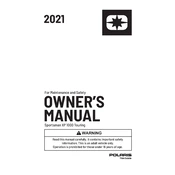 Polaris Sportsman XP 100 Touring manual cover