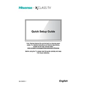 Hisense A6GX Series 50A6GX manual cover