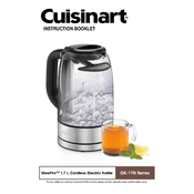 Cuisinart GK-17 manual cover