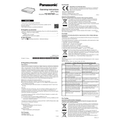 Panasonic FZ-VGT551 manual cover