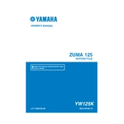 Yamaha YW125K Zuma 125 2019 manual cover