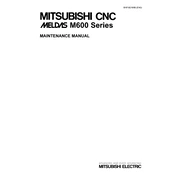 Mitsubishi Electric CNC MELDAS 600 Series manual cover