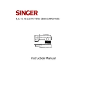 Singer 9005, 9008, 9010, 9015, 9018, 9020, 9022, 9026, 9027 manual cover