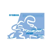 Yamaha TT-R110EF TT R110 2015 manual cover