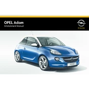 Opel Adam 2015 manual cover