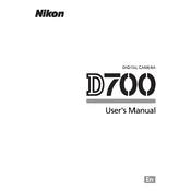 Nikon D700 manual cover