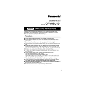 Panasonic CF-VNBU101 manual cover