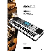 KORG Pa50 manual cover