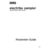 KORG electribe sampler manual cover