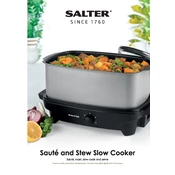 Salter EK2421 Saute and Stew Slow Cooker manual cover