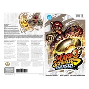 Nintendo Mario Strikers Charged manual cover