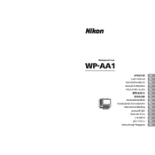 Nikon WP AA1 manual cover